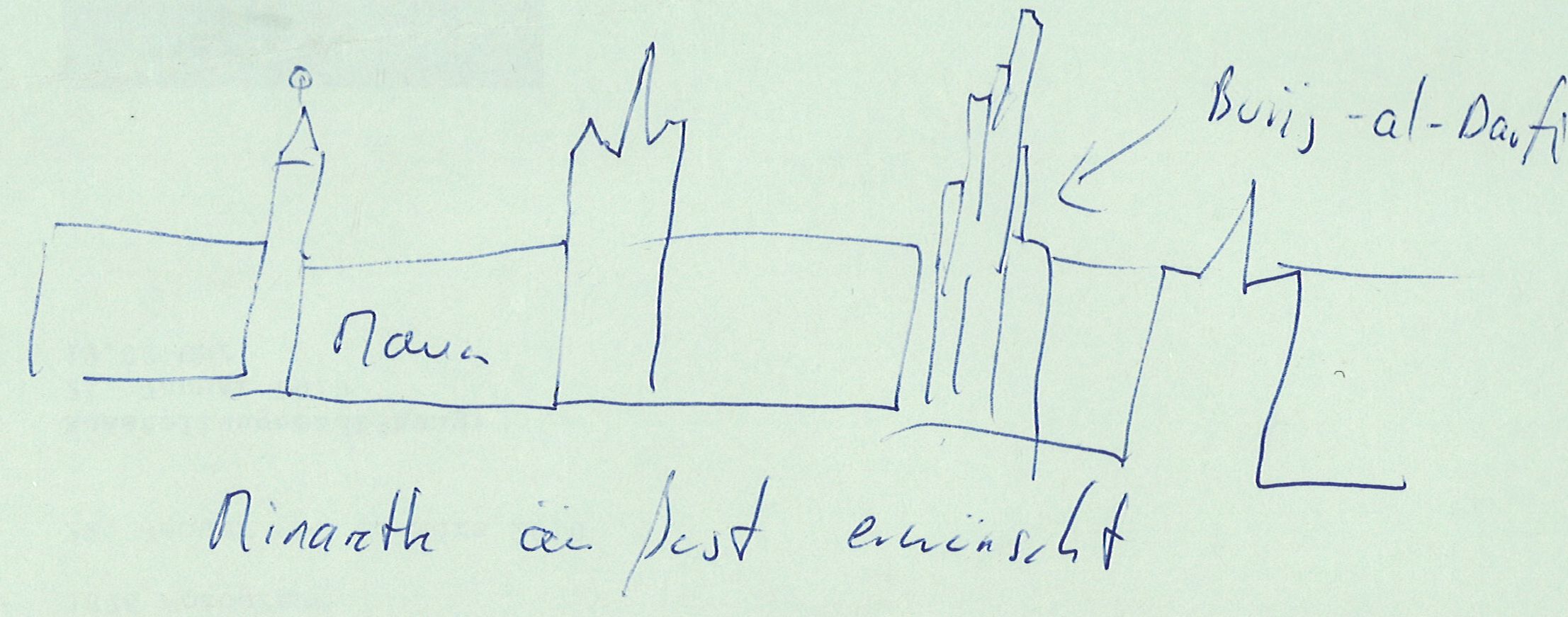 "Zonengrenze muslimisch gedacht" Mauerminarette.jpg