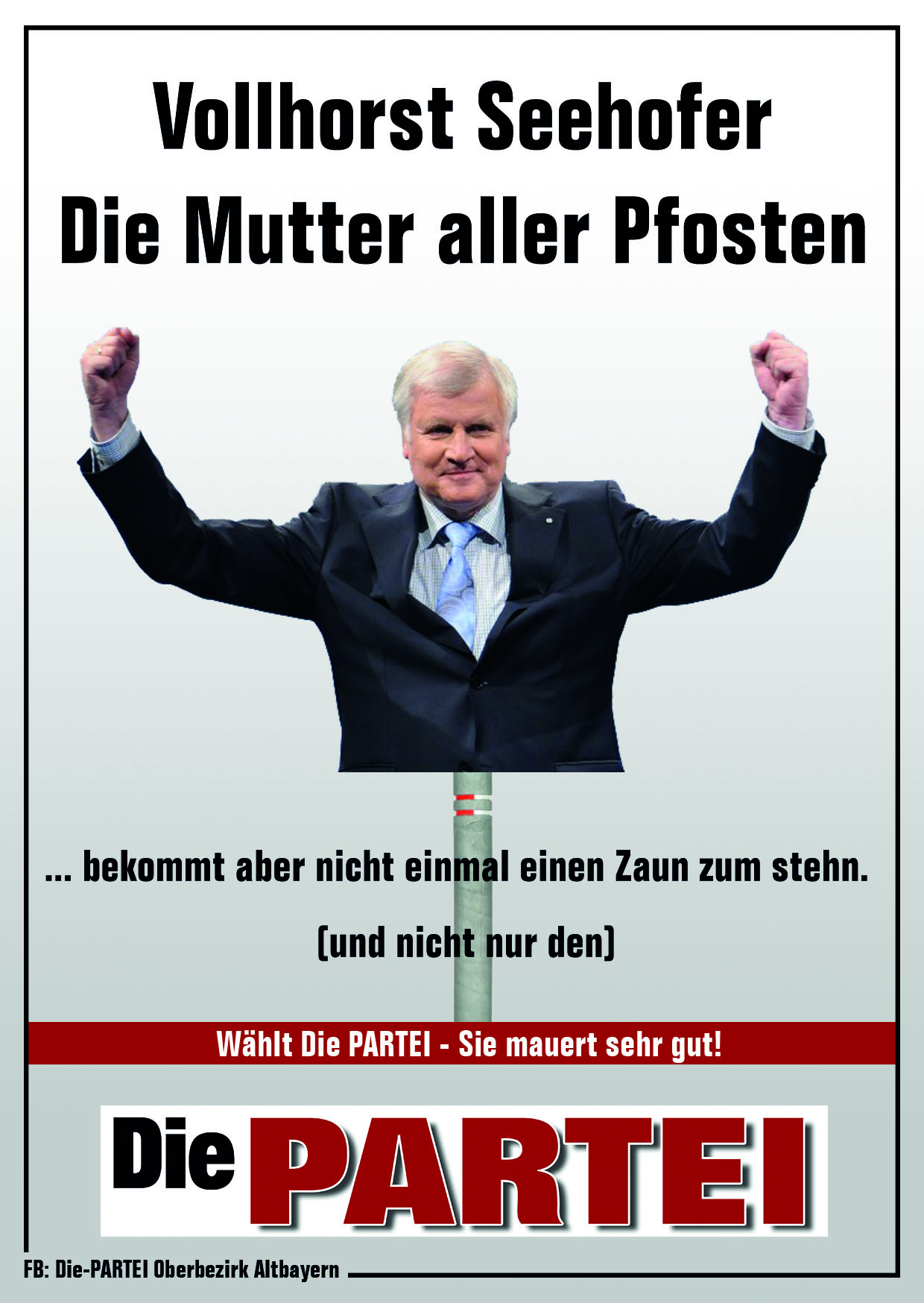 PARTEIPlakat_Vollhorst Seehofer -
                                1240x1748 - 0.98 MB